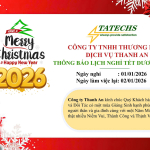 THÔNG LỊCH NGHỈ TẾT DƯƠNG LỊCH 01/1/2026