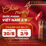 THÔNG BÁO NGHỈ LỄ QUỐC KHÁNH 2/9/2025
