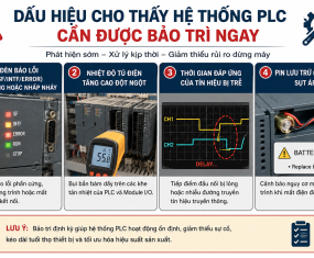 Hướng dẫn bảo trì và tối ưu tuổi thọ cho bộ lập trình PLC trong nhà máy sản xuất