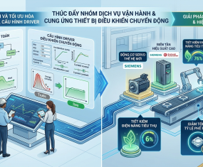 Tối Ưu Chi Phí Nhà Máy Bằng Động Cơ Servo Và Biến Tần Thế Hệ Mới