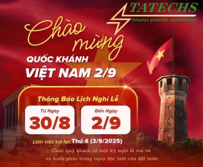 THÔNG BÁO NGHỈ LỄ QUỐC KHÁNH 2/9/2025