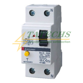 Thiết bị đóng cắtMitsubishi BV-D 2P 25A 30mA RCCB hàng chính hãng giá tốt