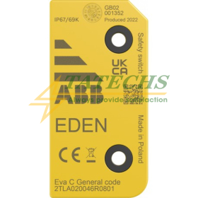 Bộ Kích Hoạt Cảm Biến An Toàn ABB 2TLA020046R0800 Eva General Code (Actuator cho Eden Safety Sensor)