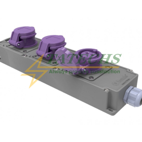 Bộ chuyển đổi đa ổ cắm Tribox BG6-101K-1K1K