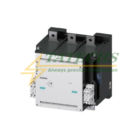 Công tắc tơ, cỡ 14, 3 cực, AC-3, 335kW, 400/380 V (690 V) Công tắc phụ 44 (4NO+4NC) Hoạt động AC 110...132 V AC 50/60 Hz