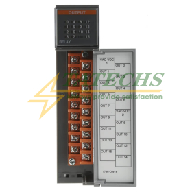 Bộ lập trình PLC và Module I/O-1746-OW16-Allen Bradley