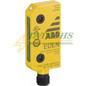 Cảm Biến An Toàn ABB 2TLA020051R5100 Adam DYN-Info M12-5 (Dòng Eden Safety Sensor)