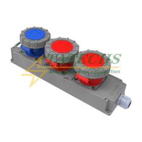 Bộ chuyển đổi đa ổ cắm Tribox BG6-1019-1914