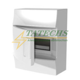 Tủ Phân Phối Điện Âm Tường ABB MISTRAL41F 8M Cửa Trơn (1SPE007717F0310 - 41F08X11)