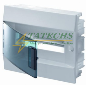 Tủ Phân Phối Điện Âm Tường ABB MISTRAL41F 12M Cửa Trong Suốt (1SLM004100A1203 - 41A12X12)
