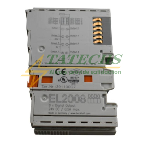 Mô-Đun Ngõ Ra Số Beckhoff EL2008 (8 Kênh 24V DC 0.5A EtherCAT) Chính Hãng