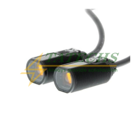 Cảm Biến Quang Điện OMRON E3FA-TP12 2M (Thu Phát Độc Lập Hồng Ngoại 15m, Thân Nhựa M18, Ngõ Ra PNP, Cáp Sẵn 2m)