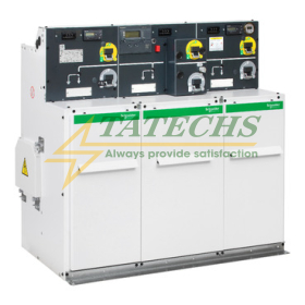 Tủ RMU Schneider RM6 NE-IIQD 4 Ngăn (2 LBS + 1 Fuse + 1 CB) Chính Hãng