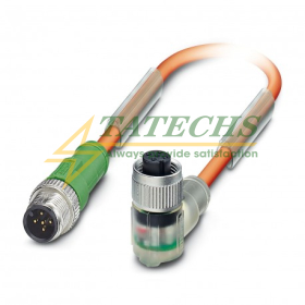 Cáp cảm biến/bộ truyền động SAC-5P-M12MS/ 2,5-PUR/M12FR3LVW 1579077 PHOENIX CONTACT