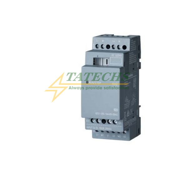 Mô-đun mở rộng SIEMENS LOGO! AM2 6ED1055-1MA00-0BA2, nguồn: 12/24 V DC, 2 AI, 0-10 V hoặc 0/4-20 mA cho LOGO! 8