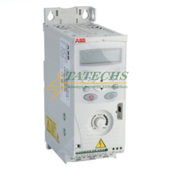 Biến Tần ABB ACS150-01E-04A7-2 0.75kW 1HP 1 Pha 220V Ra 3 Pha 220V Tích Hợp Chiết Áp & Phanh Chopper IP20 Chính Hãng