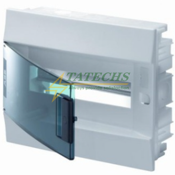 Tủ Điện Âm Tường ABB MISTRAL41F 12M Cửa Trong Suốt (1SLM004100A1203 - 41F12X12)