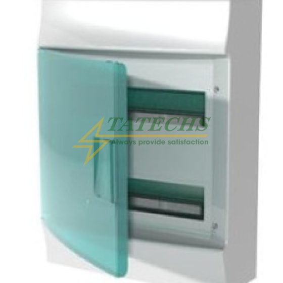 Tủ Phân Phối Điện Âm Tường ABB MISTRAL41F 24M Cửa Trong Suốt (1SPE007717F0520 - 41F12X22A)