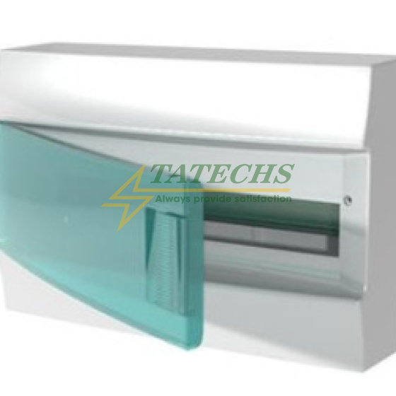 Tủ Phân Phối Điện Âm Tường ABB MISTRAL41F 18M Cửa Trong Suốt (1SPE007717F0820 - 41F18X12A)