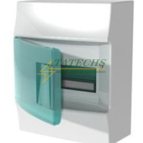 Tủ Phân Phối Điện Âm Tường ABB MISTRAL41F 8M Cửa Trong Suốt (1SPE007717F0320 - 41F08X12)