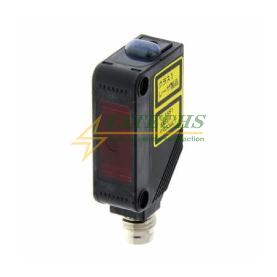 Bộ Phát Cảm Biến Quang Laser OMRON E3Z-LT86-L (Thu Phát Chung 60m, PNP, Jack M8 4-pin