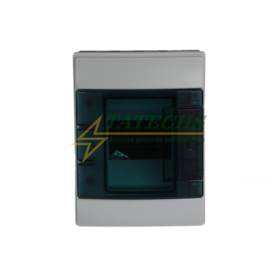 Tủ Phân Phối Điện Nổi ABB MISTRAL65 4M Cửa Trong Suốt IP65 (1SL1200A00 - 65P04X12)