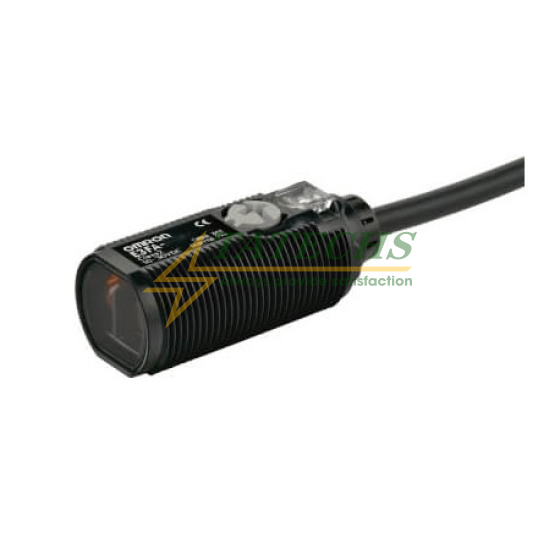 Cảm Biến Quang Điện OMRON E3FA-DP13 2M (Phản Xạ Khuếch Tán 1m, Thân Nhựa M18, Ngõ Ra PNP, Cáp Sẵn 2m)
