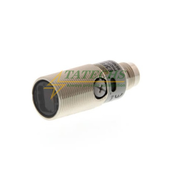 Cảm Biến Quang OMRON E3FB-BP21 (Phát Hiện Vật Trong Suốt, M18 Kim Loại, PNP, 0.1-0.5m, Đầu Nối M12)