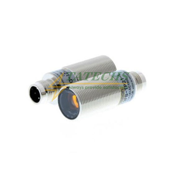 Cảm Biến Quang Điện OMRON E3FB-TP21 (Thấu Kính Thu Phát Độc Lập 20m, Thân Kim Loại M18, Ngõ Ra PNP, Đầu Nối M12 Connector)