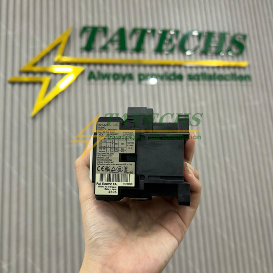 Khởi Động Từ Contactor Fuji Electric SC-5-1 12A 3 Pha 5.5kW Chính Hãng, Giá Tốt