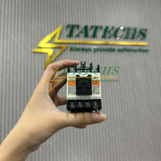 Khởi Động Từ Contactor Fuji Electric SC-03 9A 3 Pha 4kW Chính Hãng, Giá Tốt